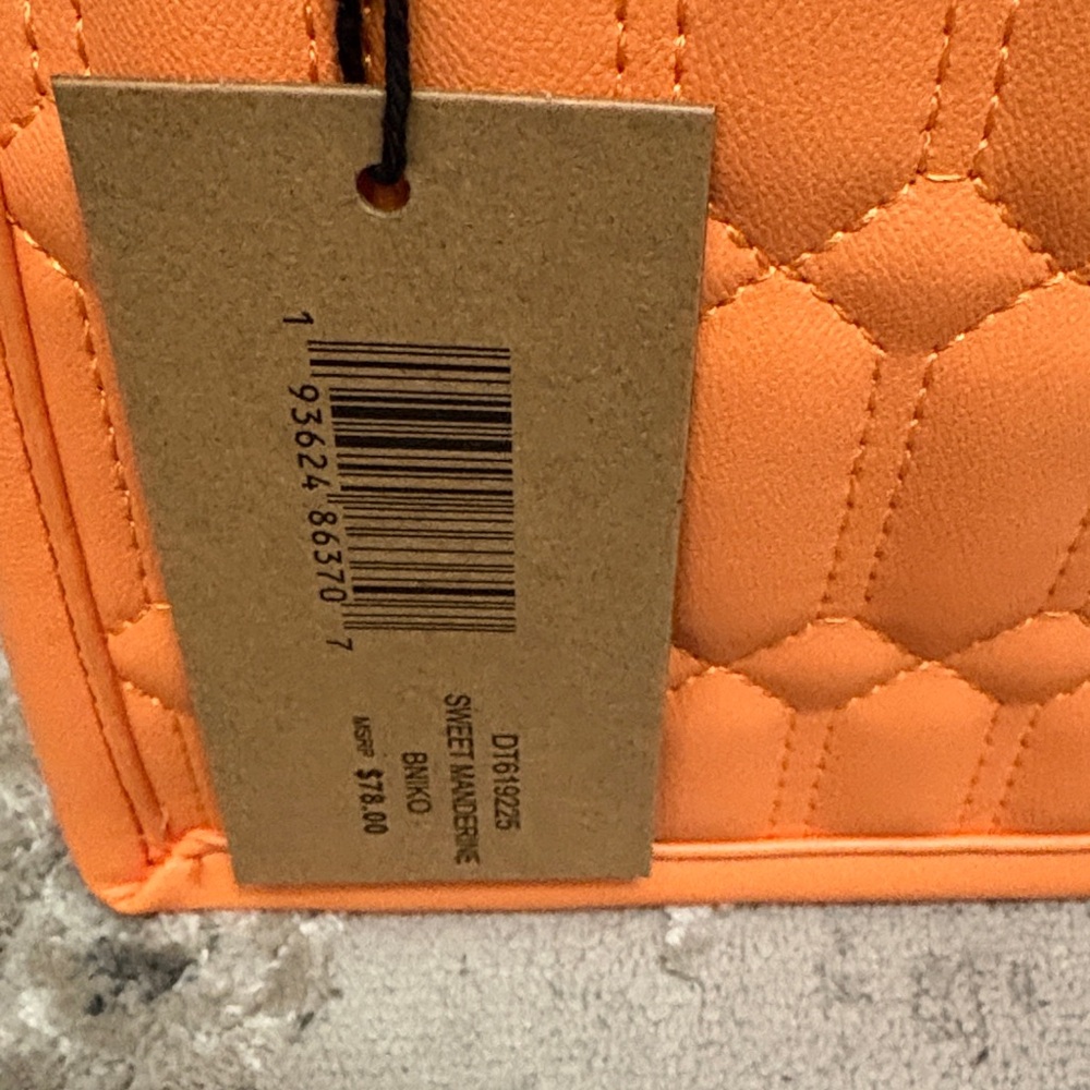 Steve Madden Vibrant Orange Mini Bag - image 3